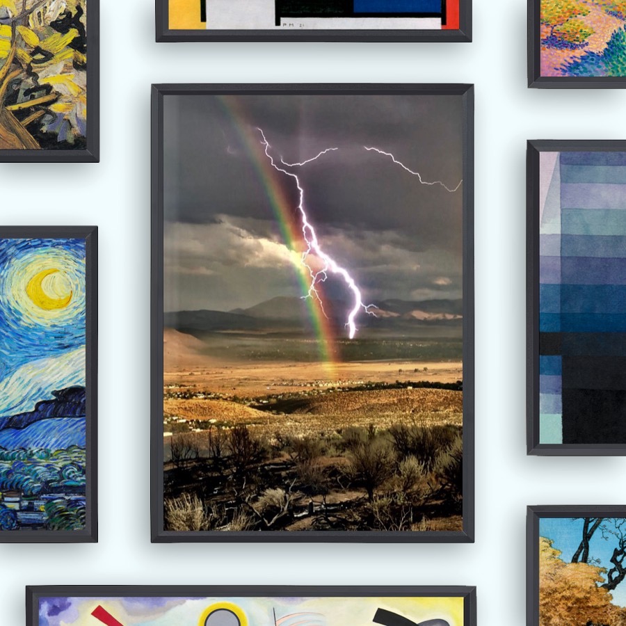 Salama ja sateenkaari