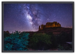 Linnunrata Cathedral Rockin yllä