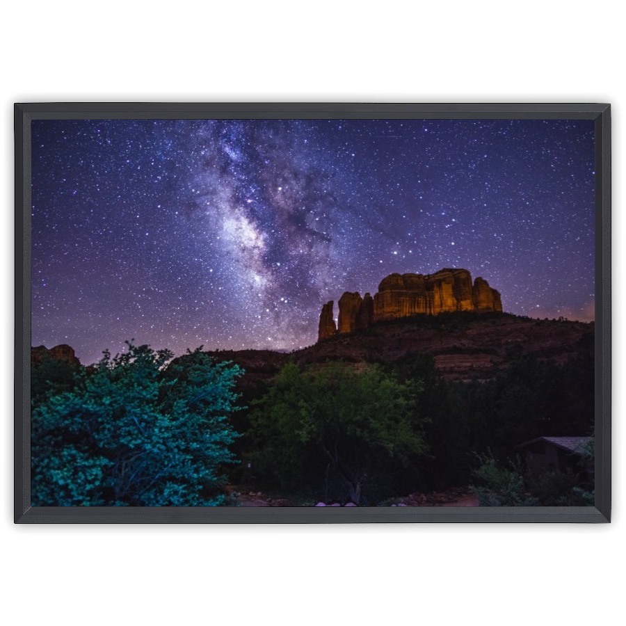 Linnunrata Cathedral Rockin yllä