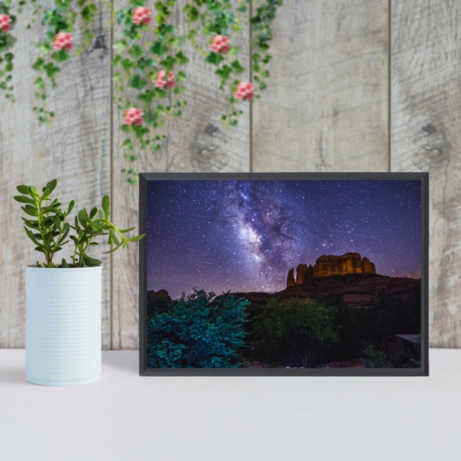 Linnunrata Cathedral Rockin yllä