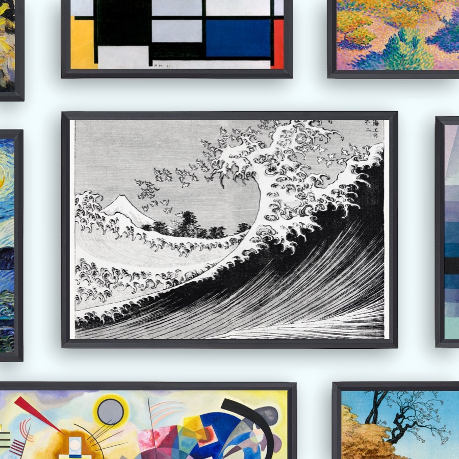 One Hundred Views of Mount Fuji (1835)