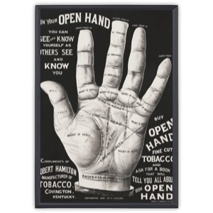 Open hand, palm reading